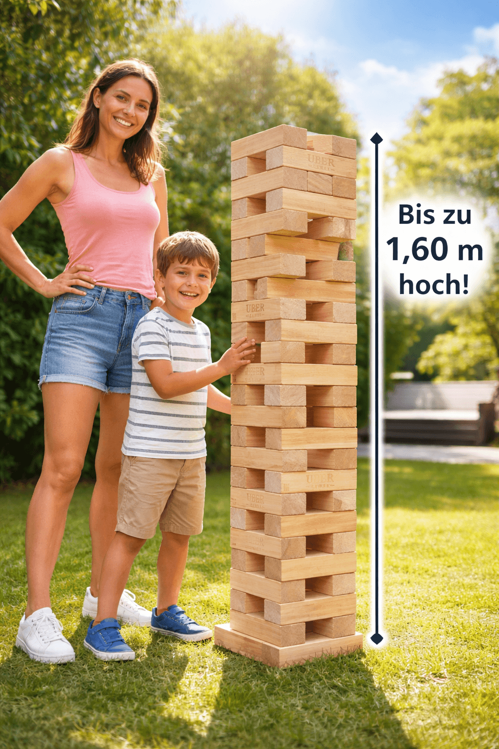 XXL Stapelturm – Riesenspaß zum Mieten für Events