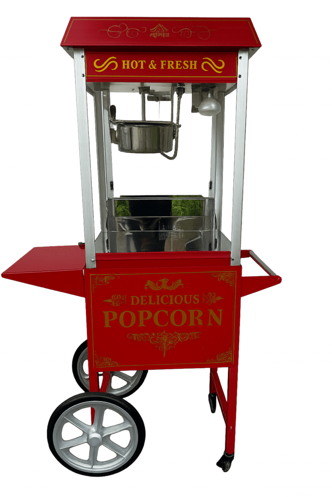 Mobile Popcornmaschine mit Wagen – Für den ultimativen Snackgenuss
