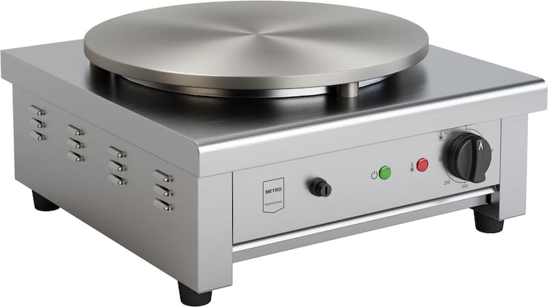 METRO Professional GCP1040 Crêpes-Eisen mit 40-cm-Gusseisenplatte