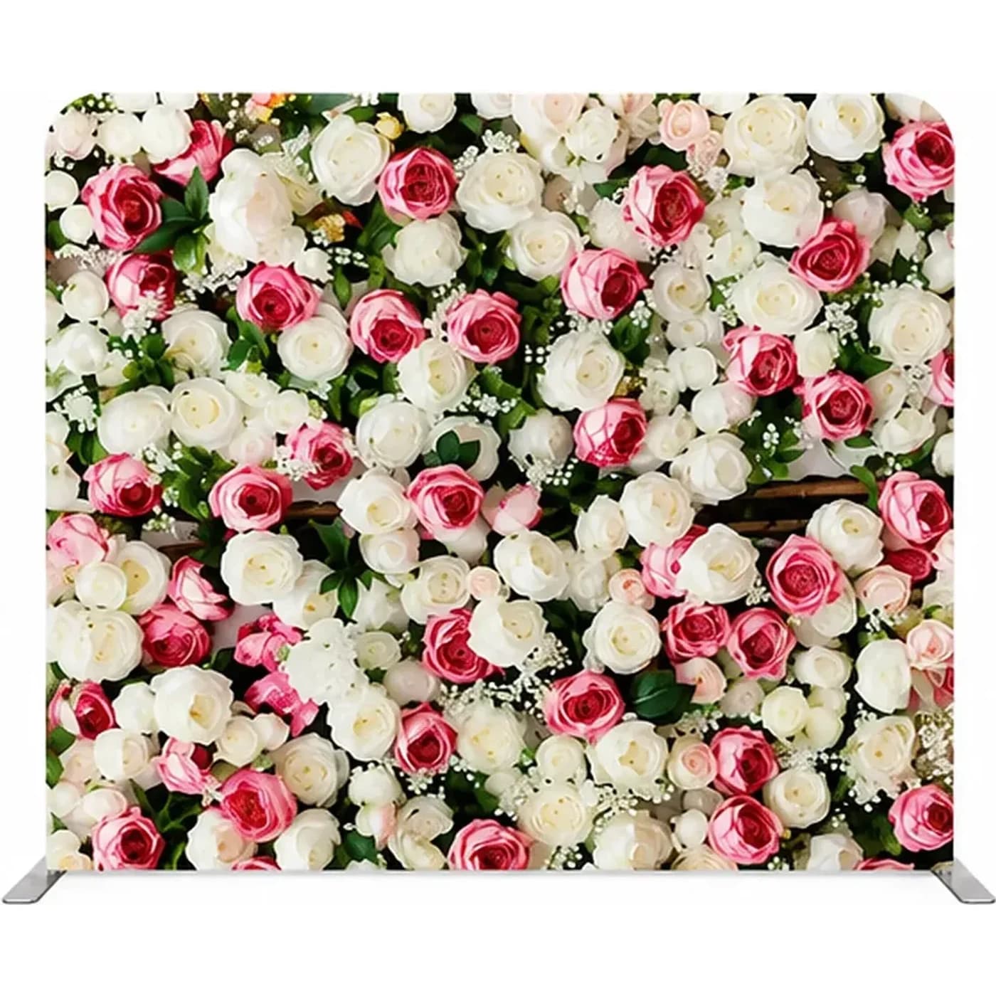Fotobox-Hintergrund Blumenwand