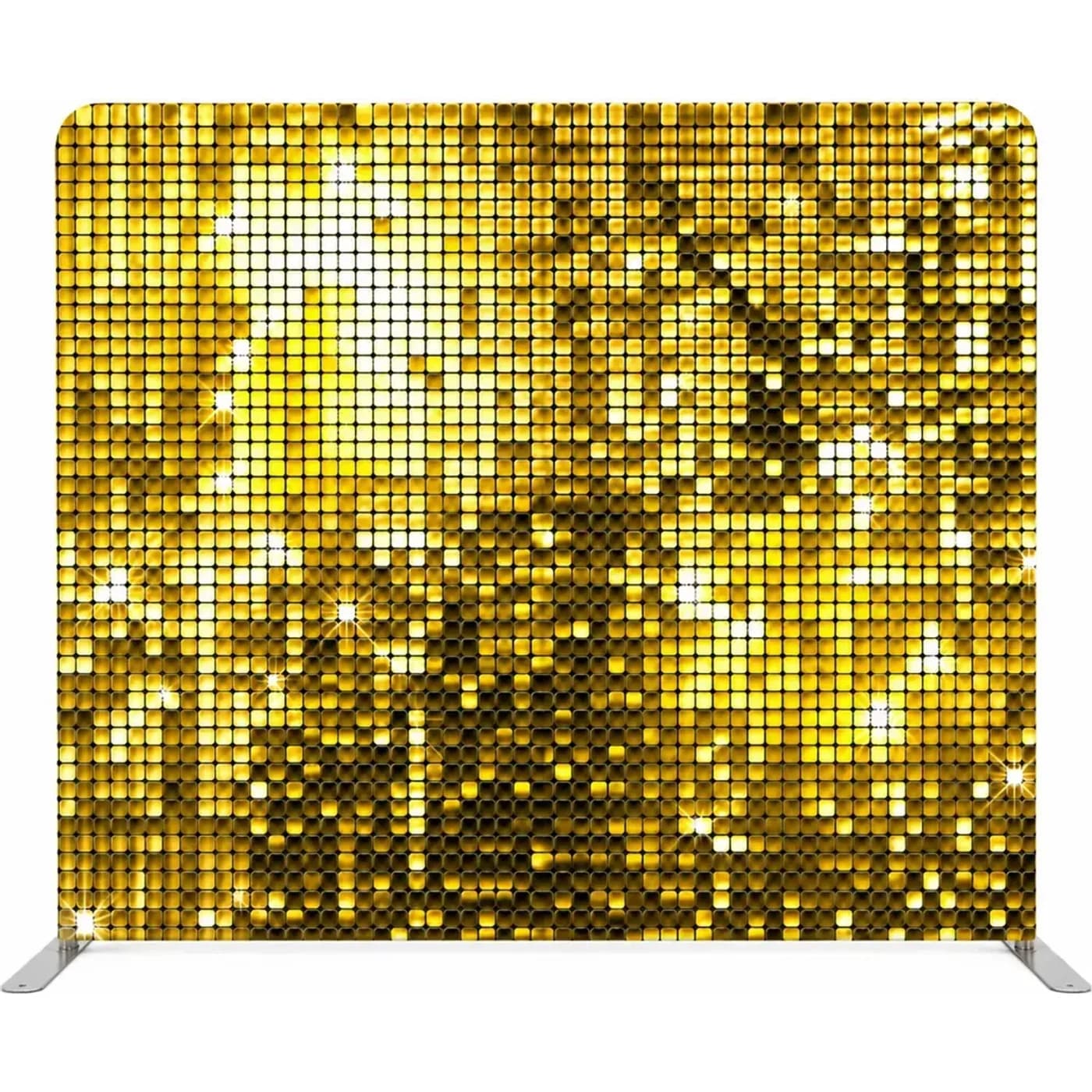 Fotobox-Hintergrund Gold-Pailletten